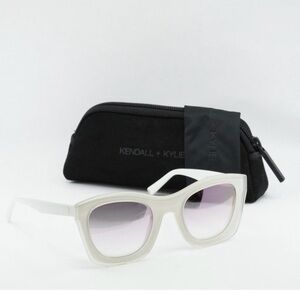 Kendall & Kylie Cream Sunglasses